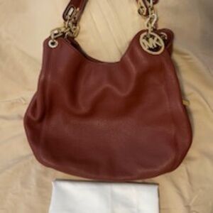 Michael Kors Collection Pebbled Leather Shoulder Bag New w/o Tags